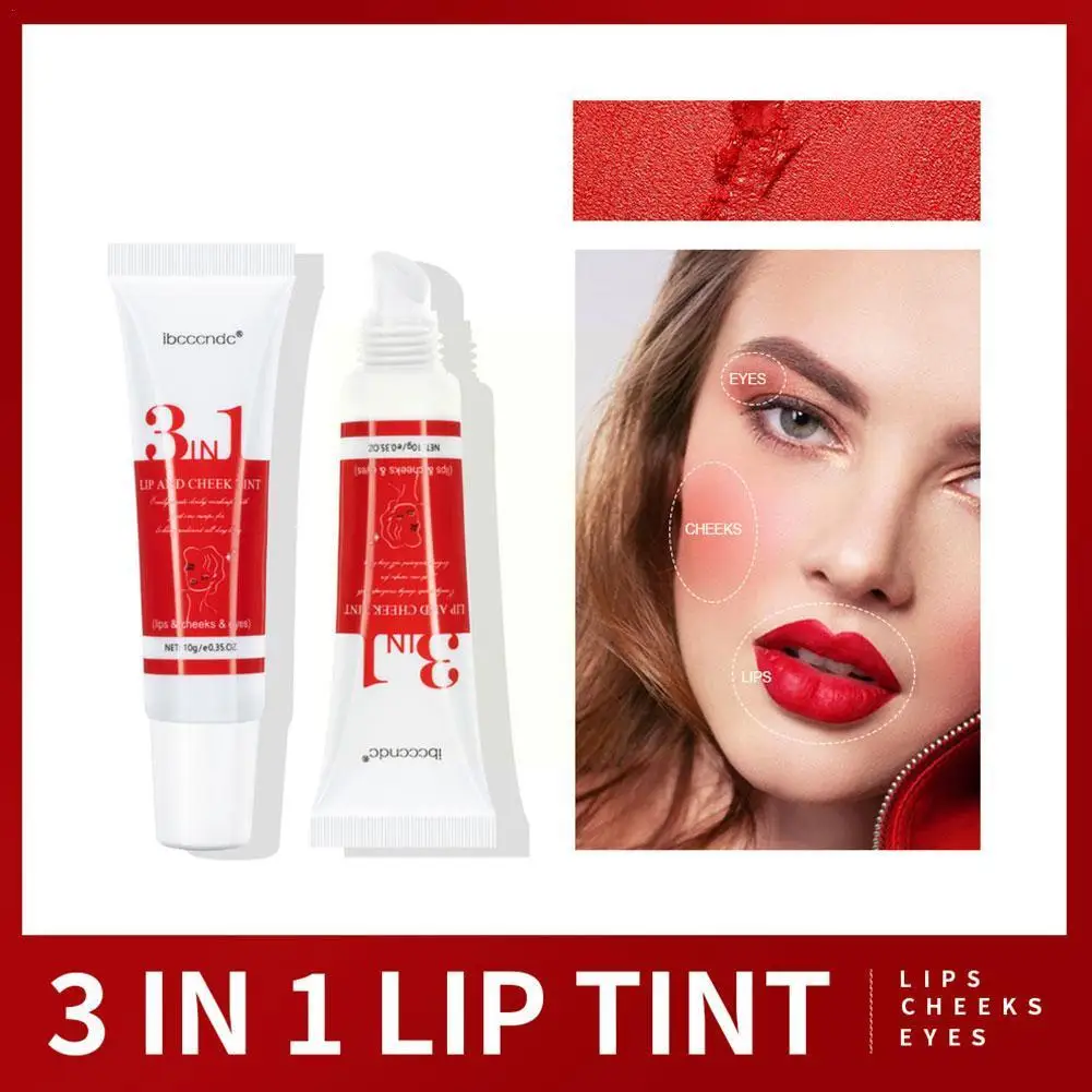 3-in-1 Lip Gloss Matte Lipstick Eye Shadow Blush Multifunction Makeup Long Cosmetic Multi Lipstick Functional Lasting T8w1
3-in-1 Lip Gloss Matte Lipstick Eye Shadow Blush Multifunction Makeup Long Cosmetic Multi Lipstick Functional Lasting T8w1