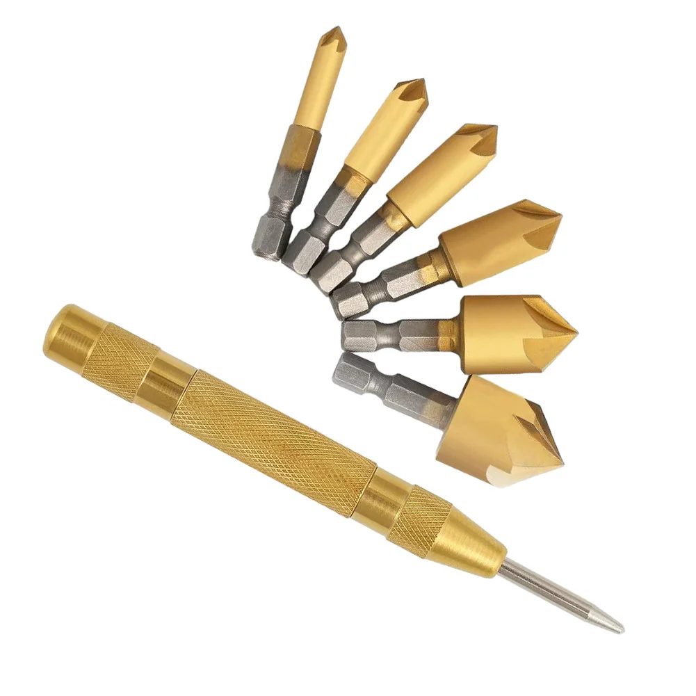 Countersink Drill Bit Equipment Flute Garden HSS Household Set Tools Workshop 1/4 Hex Shank 6-19mm Carbon Steel
Countersink Drill Bit Equipment Flute Garden HSS Household Set Tools Workshop 1/4 Hex Shank 6-19mm Carbon Steel