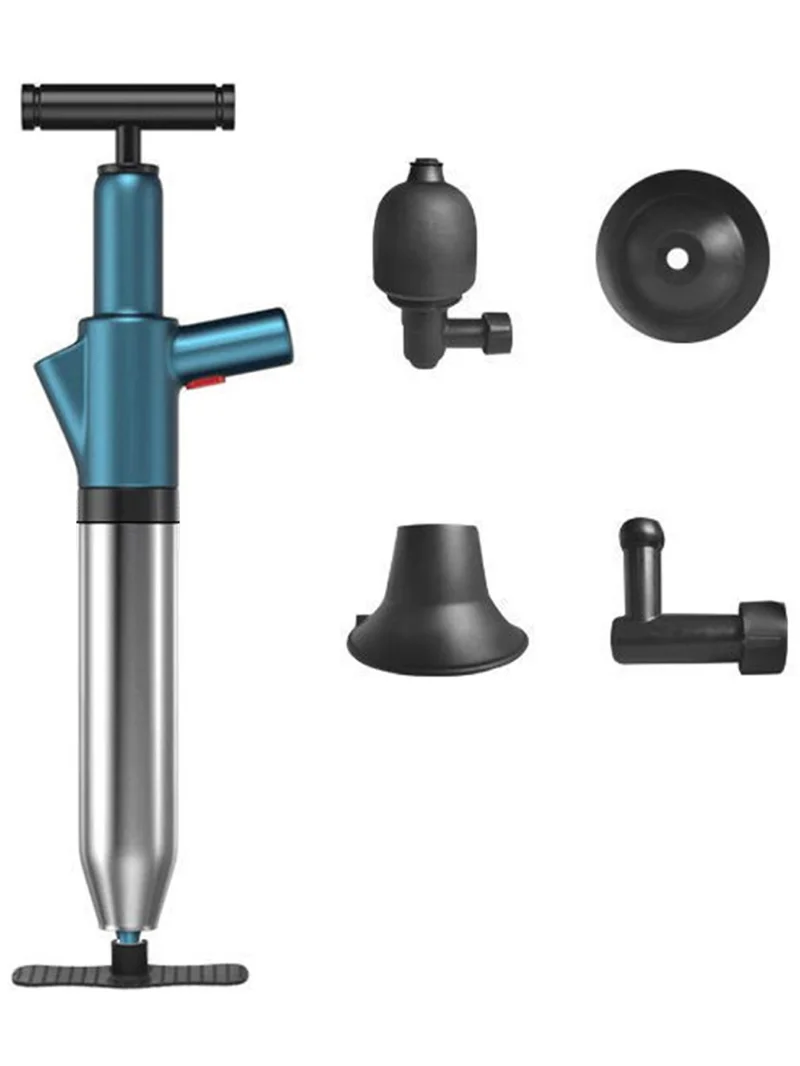 Pipe Plunger Drain Clog Remover Multi-Function High Pressure Plunger Opener Pump For Toilets Bathroom Shower Sink Floor Drain
Pipe Plunger Drain Clog Remover Multi-Function High Pressure Plunger Opener Pump For Toilets Bathroom Shower Sink Floor Drain