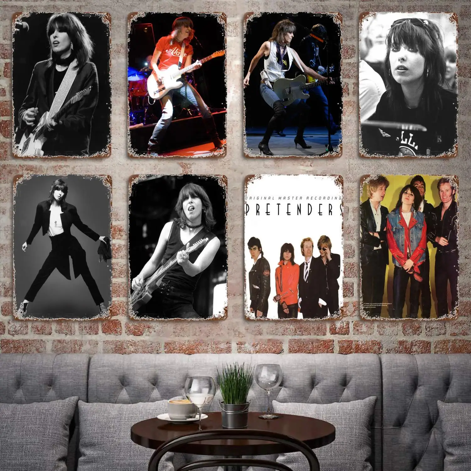 The Pretenders Band metal Decor Poster Vintage Tin Sign Metal Sign Decorative Plaque for Pub Bar Man Cave Club Wall Decoration
The Pretenders Band metal Decor Poster Vintage Tin Sign Metal Sign Decorative Plaque for Pub Bar Man Cave Club Wall Decoration