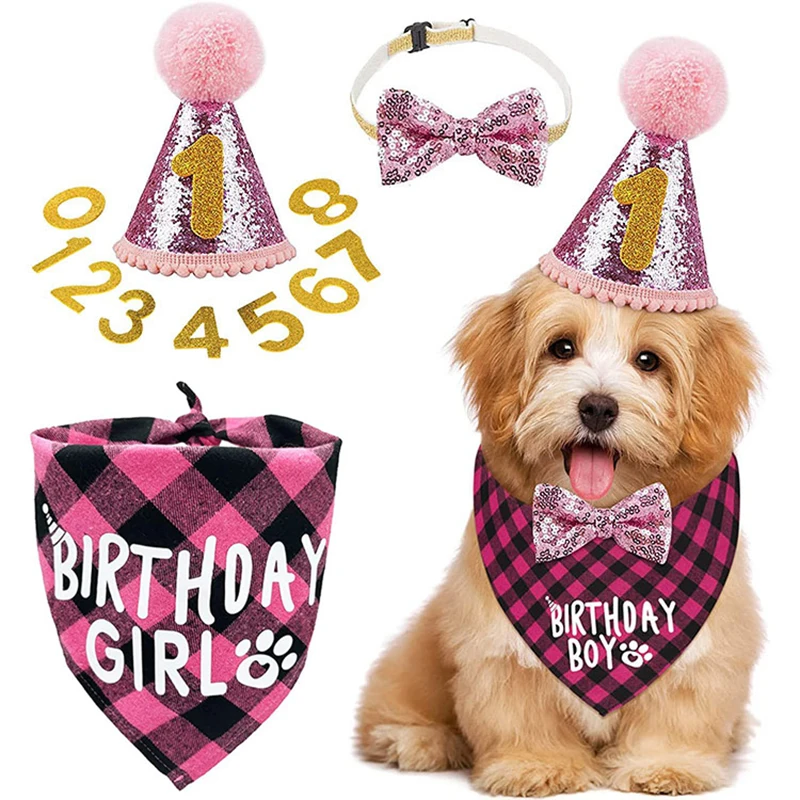 Bow Supplies Decoration Dog Pet Dog Birthday Dog Triangle Party Hat Set Supplies Decoration Birthday Tie Scarf
Bow Supplies Decoration Dog Pet Dog Birthday Dog Triangle Party Hat Set Supplies Decoration Birthday Tie Scarf