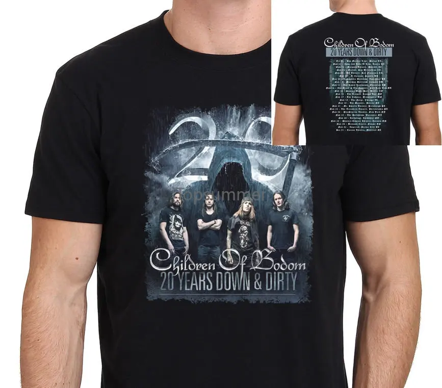 Children Of Bodom 20 Years Down & Dirty Tour 2017 T Shirt Men'S Black Size:S 3Xl
Children Of Bodom 20 Years Down & Dirty Tour 2017 T Shirt Men'S Black Size:S 3Xl