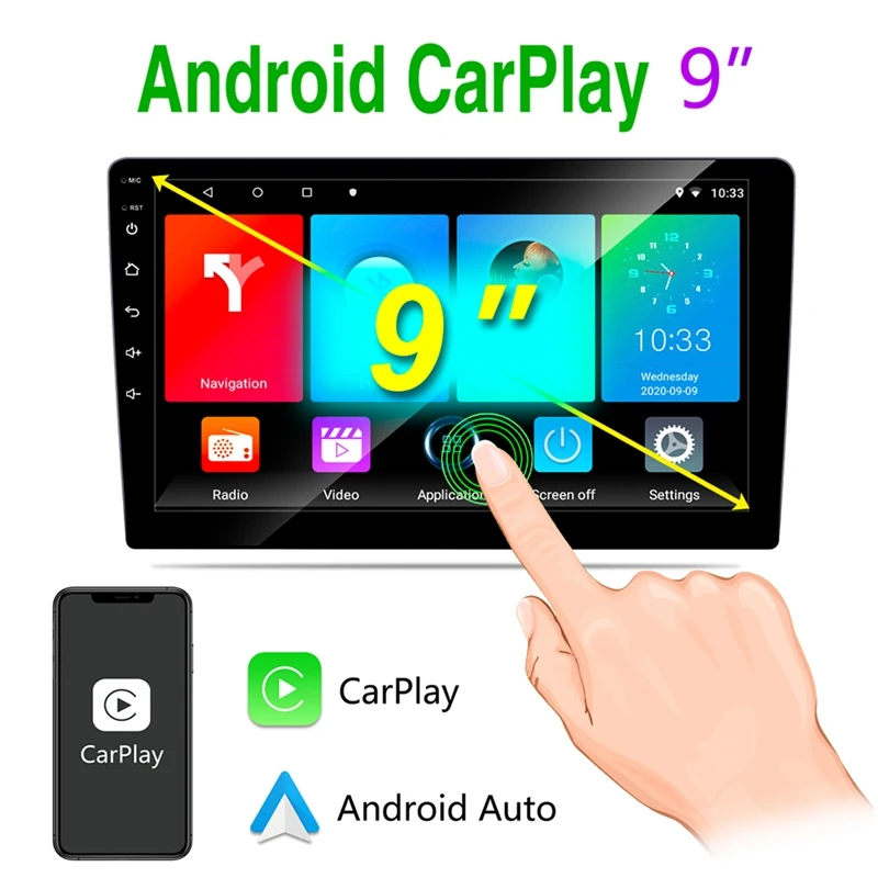 Автомагнитола 2 DIN, 9 дюймов, Android, GPS, мультимедийный плеер, поддержка Carplay, универсальный, FM, стерео, Bluetooth, для Nissan, Toyota
Автомагнитола 2 DIN, 9 дюймов, Android, GPS, мультимедийный плеер, поддержка Carplay, универсальный, FM, стерео, Bluetooth, для Nissan, Toyota