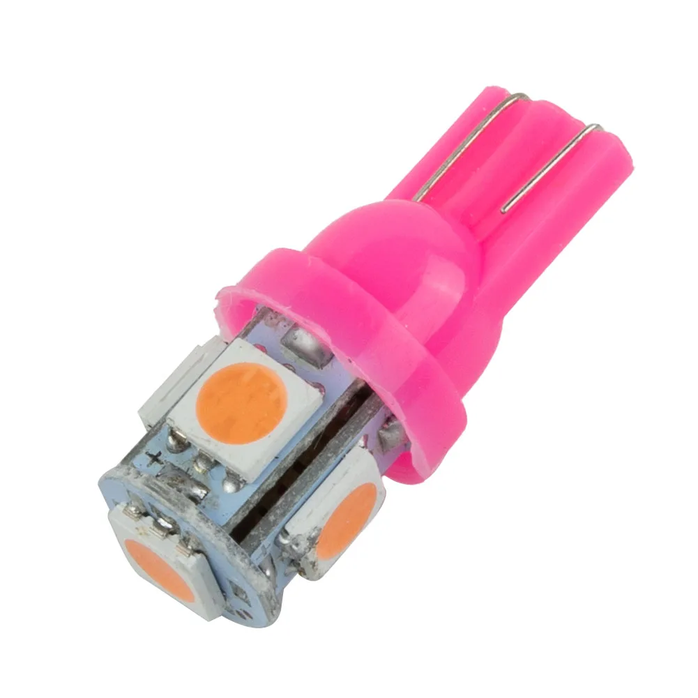 10PCS T10 194 168 W5W 5050 SMD LED Pink Car Wedge Tail Side Lights Lamp Bulb Pink Plastic Car Interior Light
10PCS T10 194 168 W5W 5050 SMD LED Pink Car Wedge Tail Side Lights Lamp Bulb Pink Plastic Car Interior Light