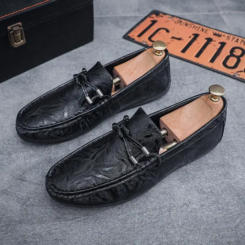 Tods Men's Shoes 2023 New Spring Men's Shoes Korean Fashion Slip-on Lofter Men's Casual Leather Shoes 
Tods Men's Shoes 2023 New Spring Men's Shoes Korean Fashion Slip-on Lofter Men's Casual Leather Shoes