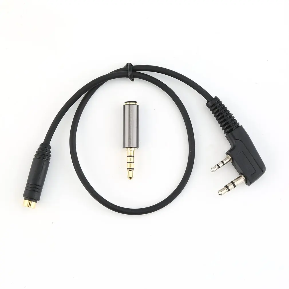 2 Pin K1 To 3.5MM Female Audio Phone Earphone Transfer Cable for Kenwood TYT for Baofeng UV5R 888S Walkie Talkie headset adapter
2 Pin K1 To 3.5MM Female Audio Phone Earphone Transfer Cable for Kenwood TYT for Baofeng UV5R 888S Walkie Talkie headset adapter
