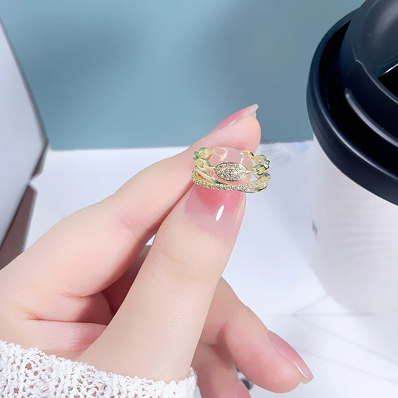 Korean Edition Exquisite Opening Ring for Women with High Grade and Small Group Design Finger Ring 2023 New Fashion Handicrafts
Korean Edition Exquisite Opening Ring for Women with High Grade and Small Group Design Finger Ring 2023 New Fashion Handicrafts