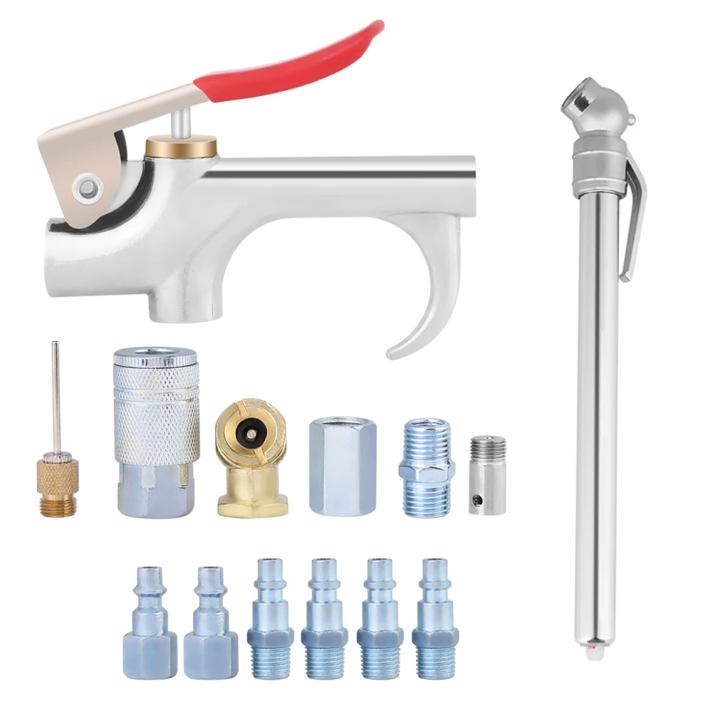 14Pcs Air Compressor Tool Blow Gun Dust Removing Pneumatic Nozzle Accessories Kit 14pcs 14pcs 14pcs 14pcs 14pcs 14pcs
14Pcs Air Compressor Tool Blow Gun Dust Removing Pneumatic Nozzle Accessories Kit 14pcs 14pcs 14pcs 14pcs 14pcs 14pcs