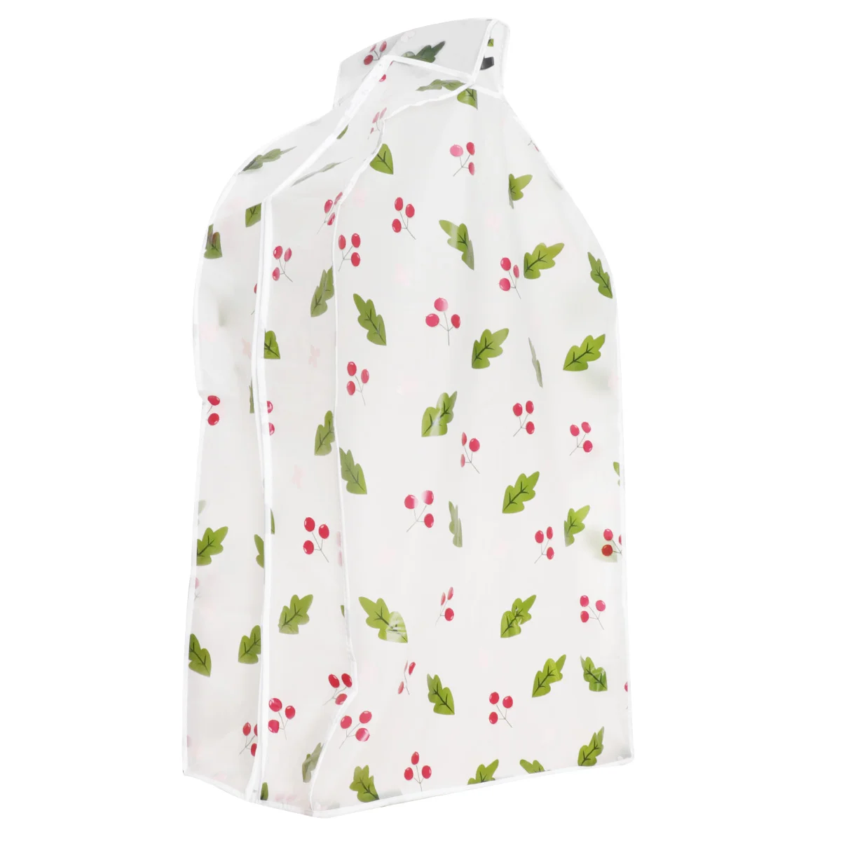 

1pc Cherry Leaf Pattern Three-dimensional PEVA Cloths Dust Cover Coat And Suit Dust Bag Dust Shield Storage Bag 90x60cm