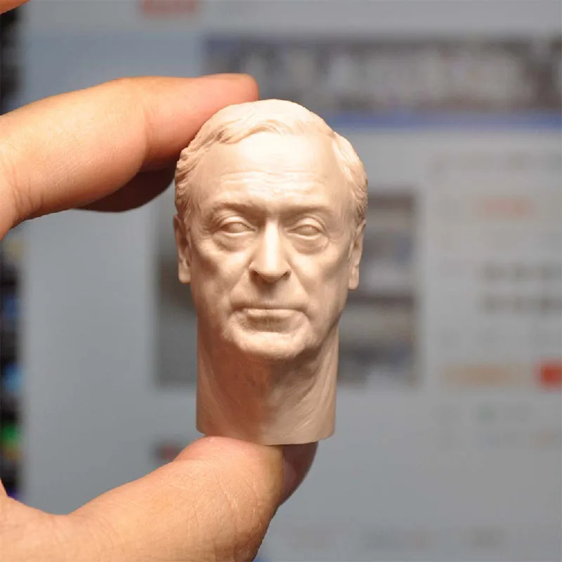 DIY Unpainted 1/6 Scale Bat Boys Old butler Michael Caine Head Sculpt Carving Model Fit 12'' Male Soldier Action Figure
DIY Unpainted 1/6 Scale Bat Boys Old butler Michael Caine Head Sculpt Carving Model Fit 12'' Male Soldier Action Figure