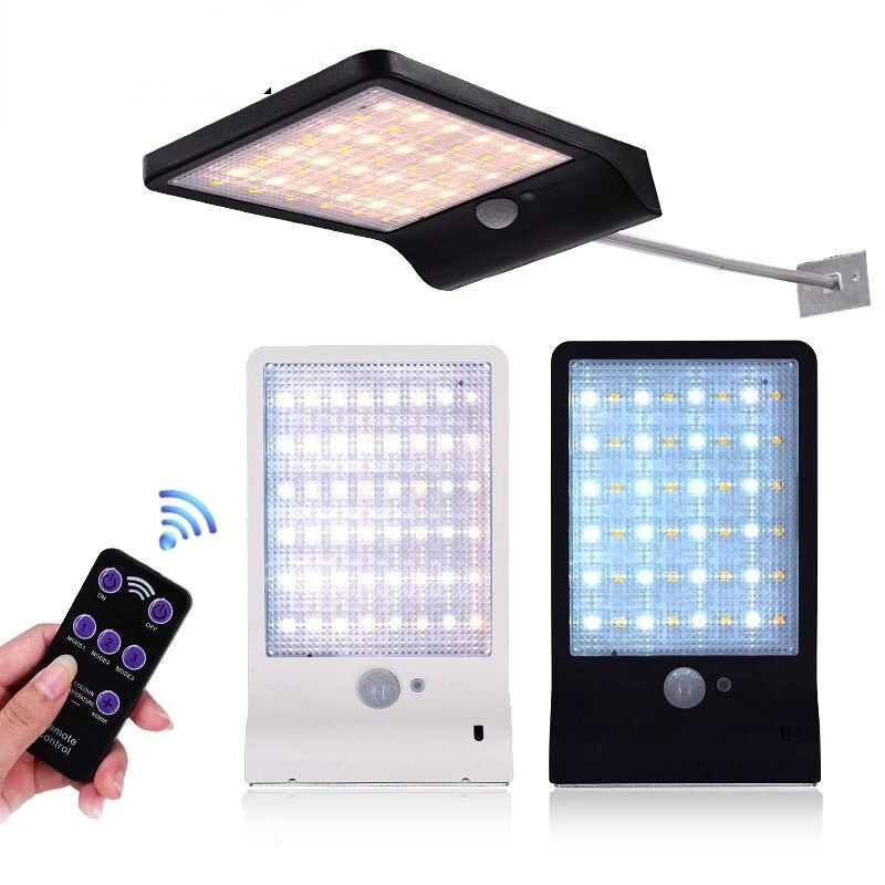 Upgraded 48 Leds Solar Light Color Adjustable with Controller Three Modes Waterproof Lamp Lights for Outdoor Garden Wall Street
Upgraded 48 Leds Solar Light Color Adjustable with Controller Three Modes Waterproof Lamp Lights for Outdoor Garden Wall Street