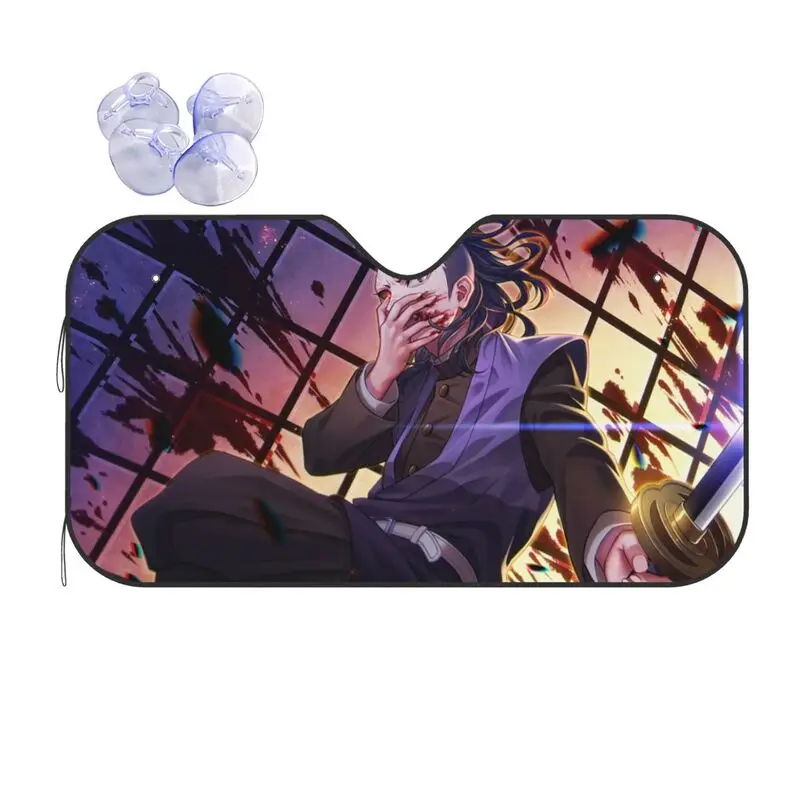 Призрачный рассекающий аниме автомобильный солнцезащитный козырек мультяшный анимационный автомобиль защита от УФ-лучей автозапчасти Де... 
Призрачный рассекающий аниме автомобильный солнцезащитный козырек мультяшный анимационный автомобиль защита от УФ-лучей автозапчасти Де...