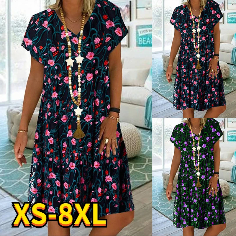 2022 Summer Women's Abstract 3D Printed Dress V Neck Causal Elegant Dress Knee Length Fashion Painting Dress New 8XL
2022 Summer Women's Abstract 3D Printed Dress V Neck Causal Elegant Dress Knee Length Fashion Painting Dress New 8XL