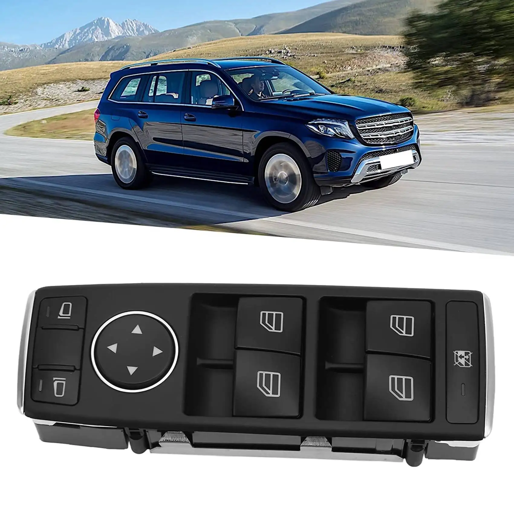 1669054300 Fit for Mercedes CLA250 GLA250 Master Power Window Mirrow Control Switch
1669054300 Fit for Mercedes CLA250 GLA250 Master Power Window Mirrow Control Switch