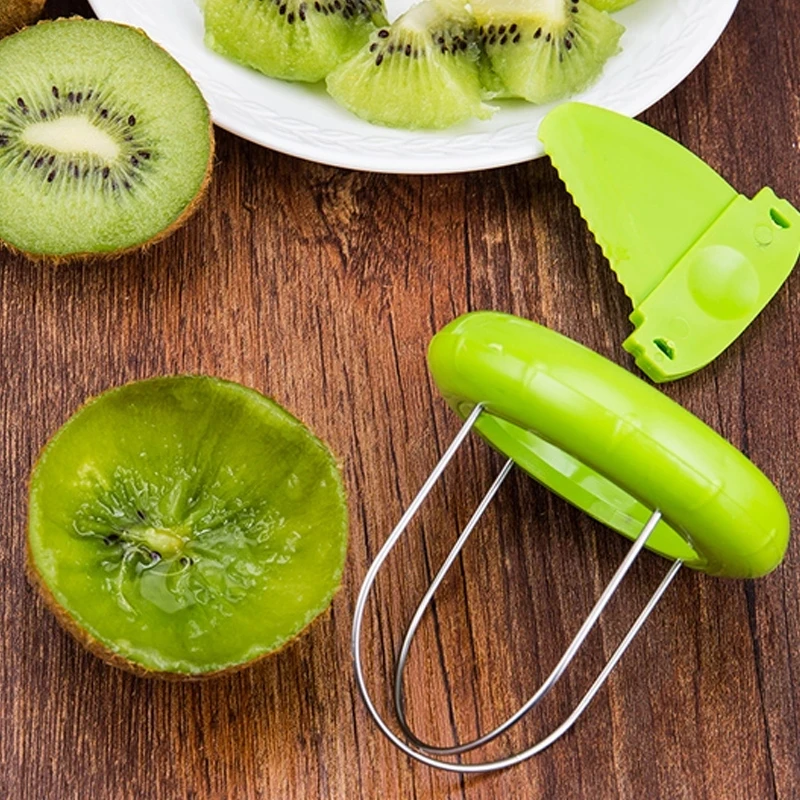 Kiwi Cutter Stainless Steel Kitchen Detachable Creative Peeling Gadgets Pitaya Spiralizer Fruit Peeler
Kiwi Cutter Stainless Steel Kitchen Detachable Creative Peeling Gadgets Pitaya Spiralizer Fruit Peeler