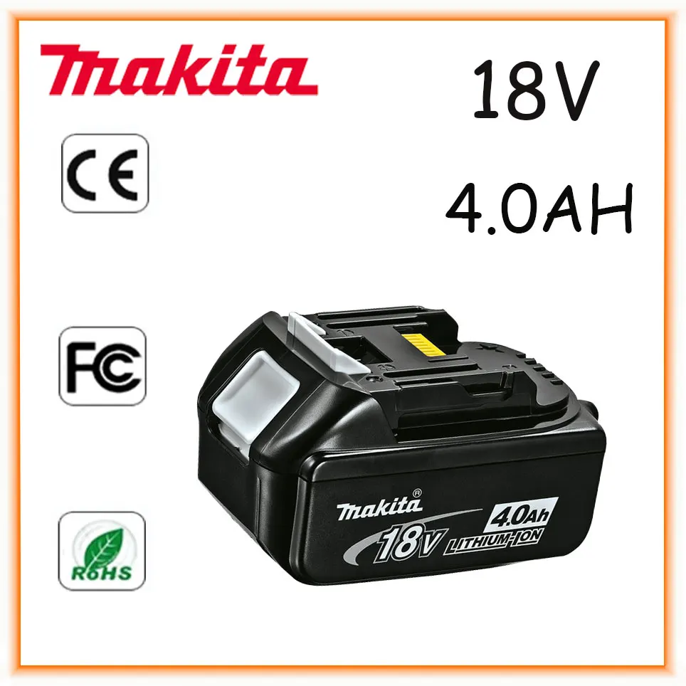 Оригинальная Аккумуляторная Батарея Makita 18 в, 4,0 Ач, 5,0 Ач, 6,0 Ач, для электроинструментов с зеркальной заменой литий-ионных аккумуляторов LXT, BL1860B, BL1860, BL1850
Оригинальная Аккумуляторная Батарея Makita 18 в, 4,0 Ач, 5,0 Ач, 6,0 Ач, для электроинструментов с зеркальной заменой литий-ионных аккумуляторов LXT, BL1860B, BL1860, BL1850