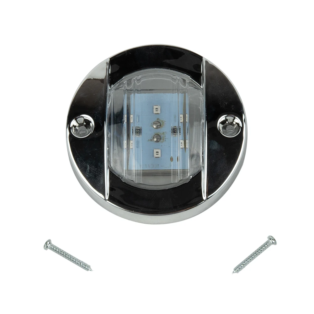 1pc Marker Light+1pcScrews Blue White DC 12V Waterproof Round Marine Boat LED Stern Cabin Deck Courtesy Light Replacenment Light
1pc Marker Light+1pcScrews Blue White DC 12V Waterproof Round Marine Boat LED Stern Cabin Deck Courtesy Light Replacenment Light