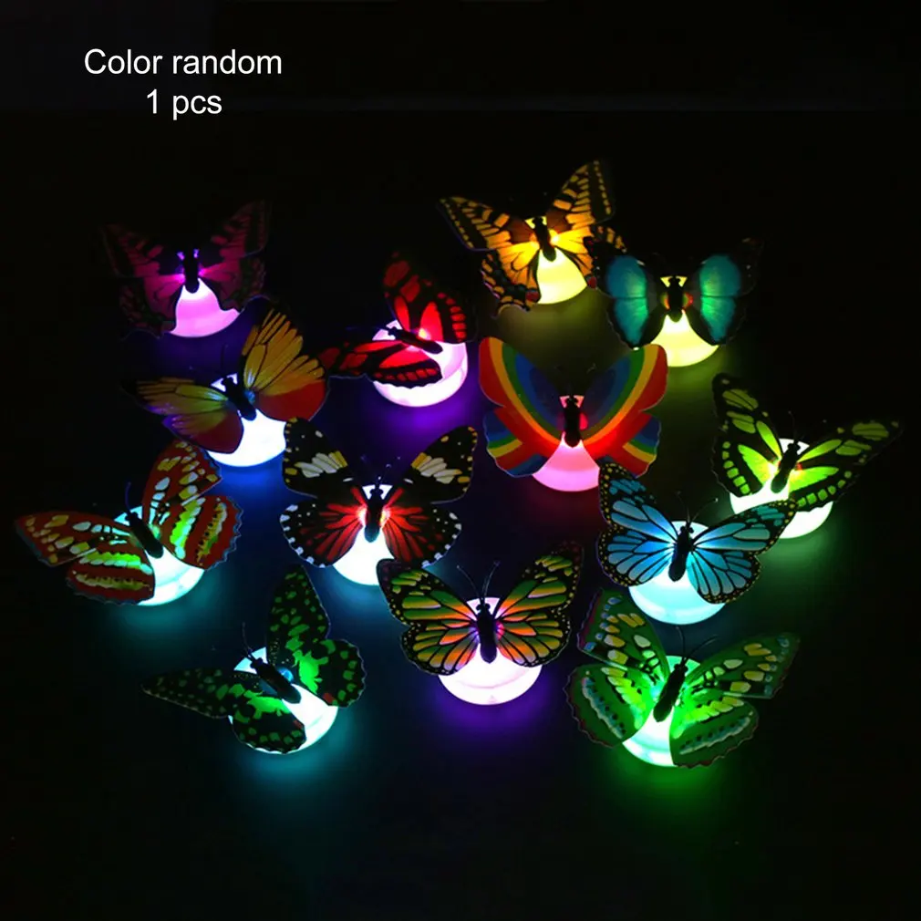 Creative Cute 3D Butterfly LED Light Color Changing Night Light Home Room Desk Wall Decor For Bedroom Living Room
Creative Cute 3D Butterfly LED Light Color Changing Night Light Home Room Desk Wall Decor For Bedroom Living Room