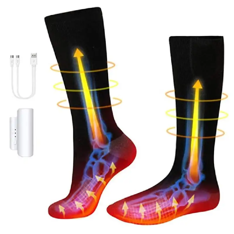 Electric Heated Socks with Rechargeable Battery Telecontrol 3 Level Adjustment Heating Socks Winter Outdoor Warm Thermal Socks
Electric Heated Socks with Rechargeable Battery Telecontrol 3 Level Adjustment Heating Socks Winter Outdoor Warm Thermal Socks