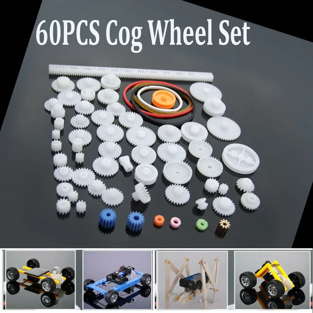 Innovative Intelligence Cog Wheel Gear Pulley Mechanical Model Motor Robot Plastic Toy 60 Kinds Children Gifts
Innovative Intelligence Cog Wheel Gear Pulley Mechanical Model Motor Robot Plastic Toy 60 Kinds Children Gifts