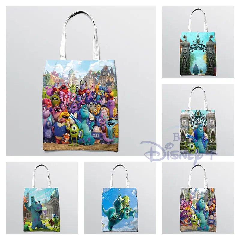 Disney Monsters University Handbag Cartoon Movie Creativity Canvas Bag Eco Reusable Large Capacity Women Shoppaing Storage Bags
Disney Monsters University Handbag Cartoon Movie Creativity Canvas Bag Eco Reusable Large Capacity Women Shoppaing Storage Bags