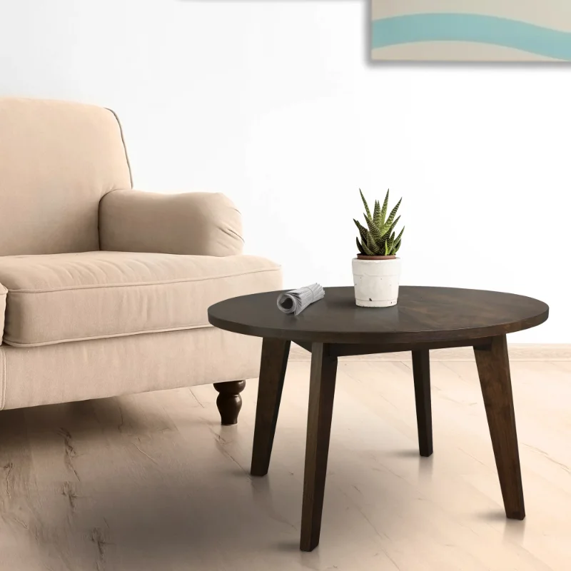 Genuine Cherry 24" Round Coffee Table - Solid American Cherry Wood - Antique Cherry living room furniture side table
Genuine Cherry 24" Round Coffee Table - Solid American Cherry Wood - Antique Cherry living room furniture side table