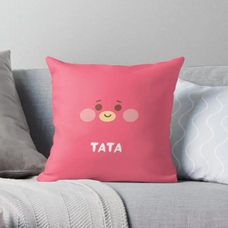 Kawaii Bt21 Anime Tata Chimmy Cooky Pillowcase 45X45Cm Square Pillow Car Waist Support Cushion Protective Cover
Kawaii Bt21 Anime Tata Chimmy Cooky Pillowcase 45X45Cm Square Pillow Car Waist Support Cushion Protective Cover