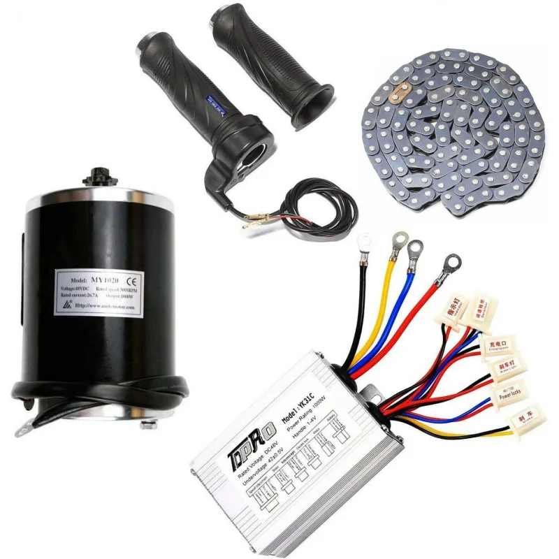 48V 1000W Electric Bicycle Brush Motor Controller Throttle Grip Quad Go kart ATV
48V 1000W Electric Bicycle Brush Motor Controller Throttle Grip Quad Go kart ATV
