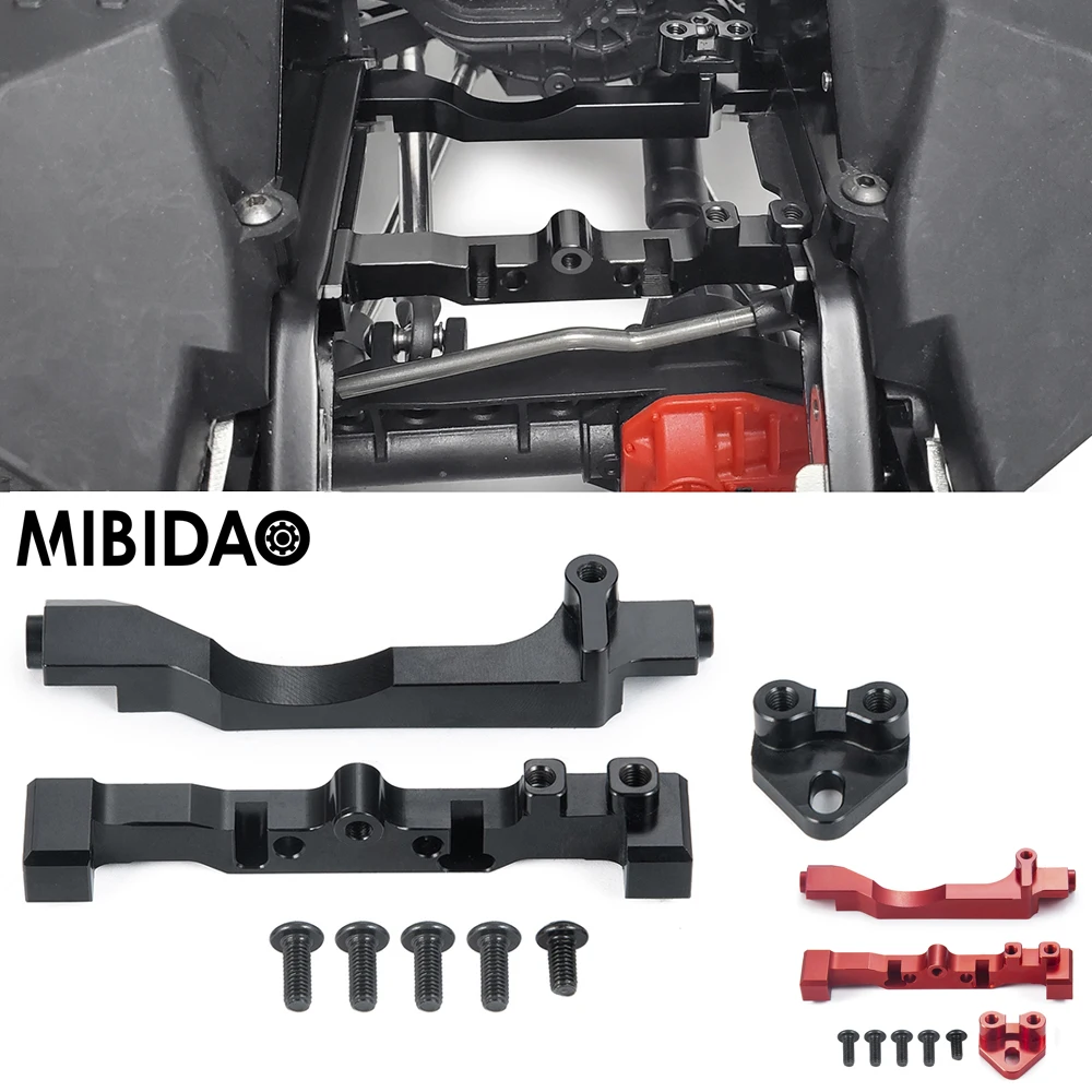 MIBIDAO Metal Servo Mount Bracket for Axial SCX10 III Early Bronco Gladiator Wrangler Base camp 1/10 RC Crawler Car Upgrade Part
MIBIDAO Metal Servo Mount Bracket for Axial SCX10 III Early Bronco Gladiator Wrangler Base camp 1/10 RC Crawler Car Upgrade Part
