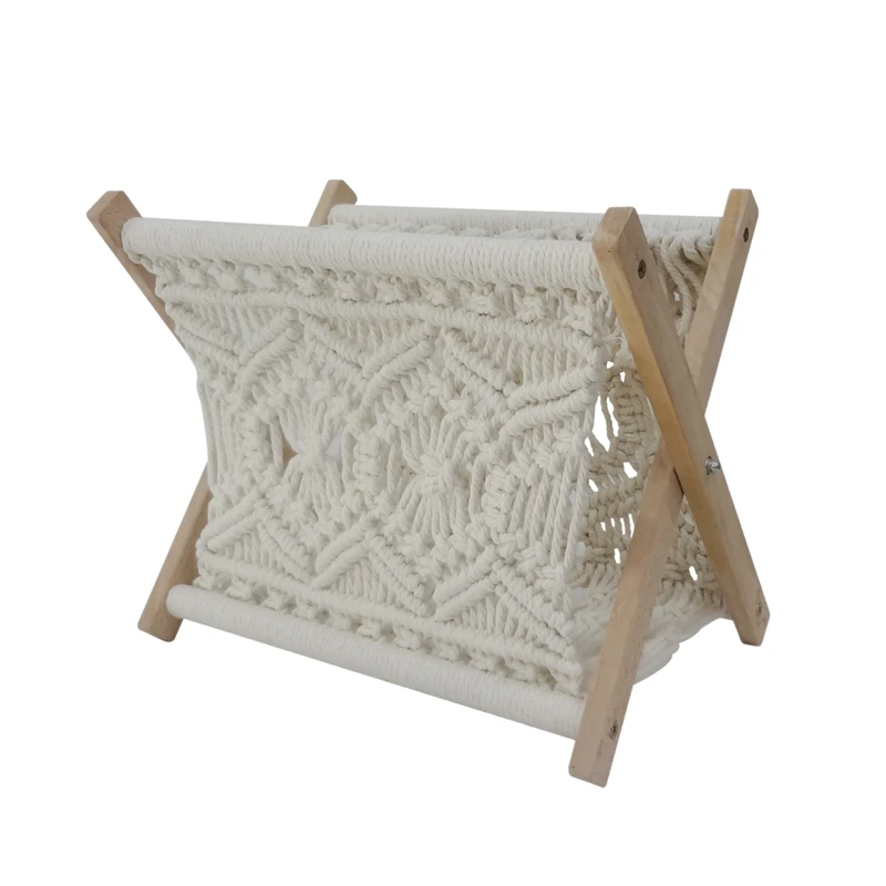 Boho Magazine Holder, Decorative Macrame Books Magazines Rack, Towel Storage Basket, Rustic Home Bedroom Decor
Boho Magazine Holder, Decorative Macrame Books Magazines Rack, Towel Storage Basket, Rustic Home Bedroom Decor