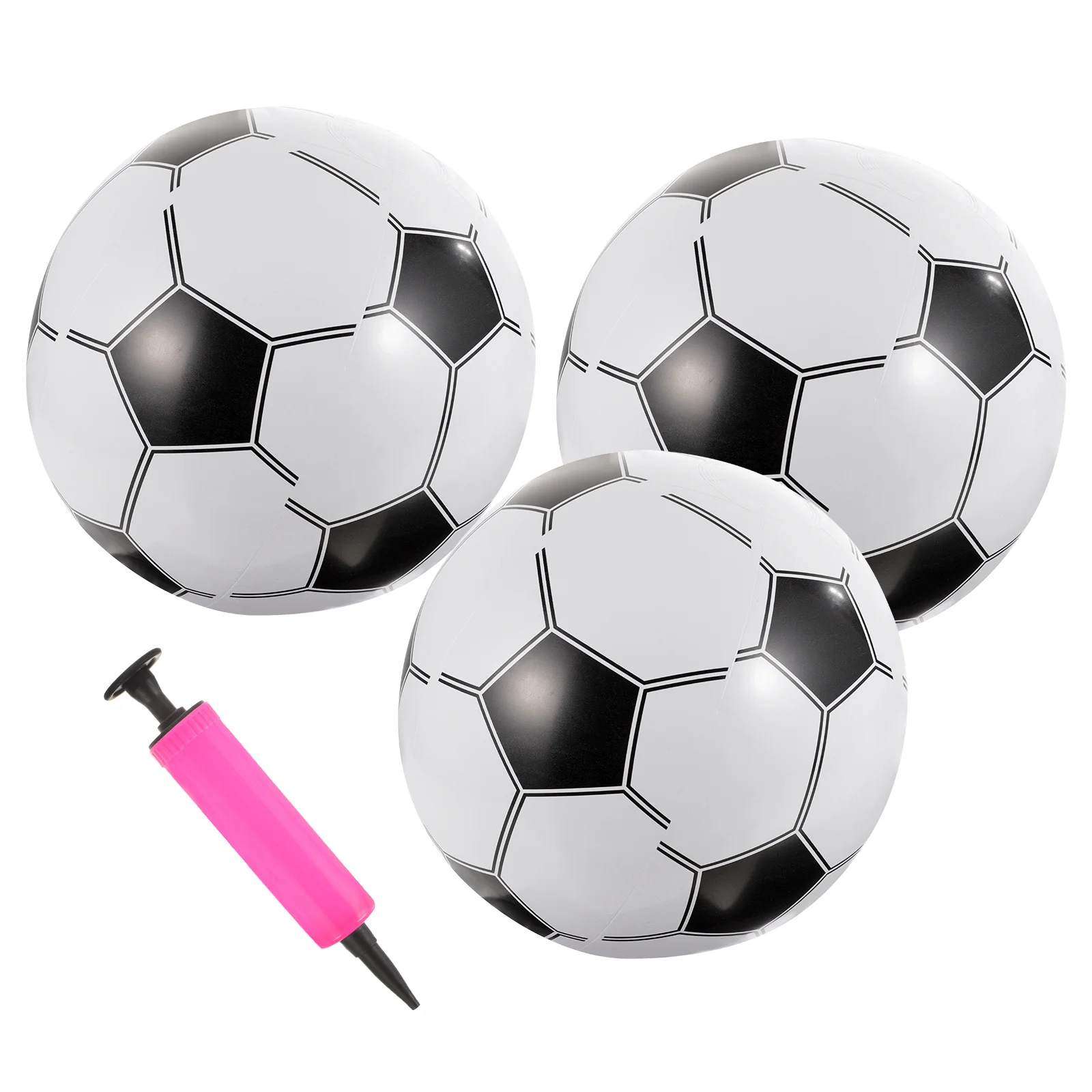 Inflatable Beach Ball Pool Toys Summer Soccer Sports Balls Water Playing Lightweight Football
Inflatable Beach Ball Pool Toys Summer Soccer Sports Balls Water Playing Lightweight Football