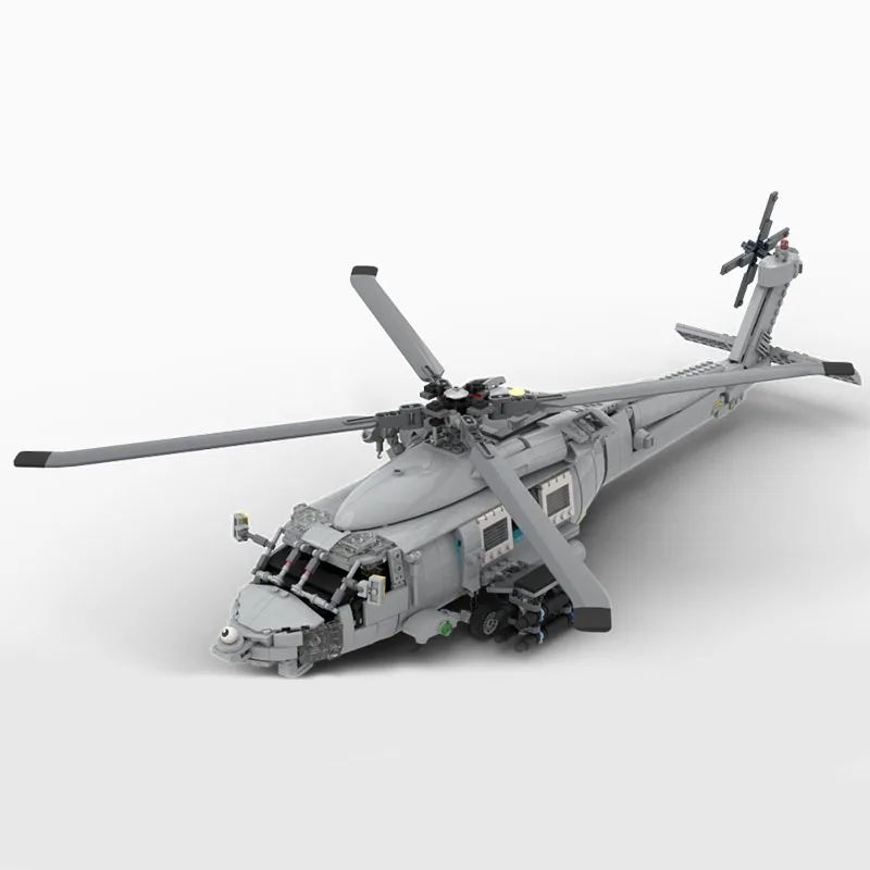 NEW 1547PCS WW2 Military MOC US HH-60H Recue Hawk helicopter Model creative ideas high-tech ChildrenToyGift Fighter Plane Blocks
NEW 1547PCS WW2 Military MOC US HH-60H Recue Hawk helicopter Model creative ideas high-tech ChildrenToyGift Fighter Plane Blocks