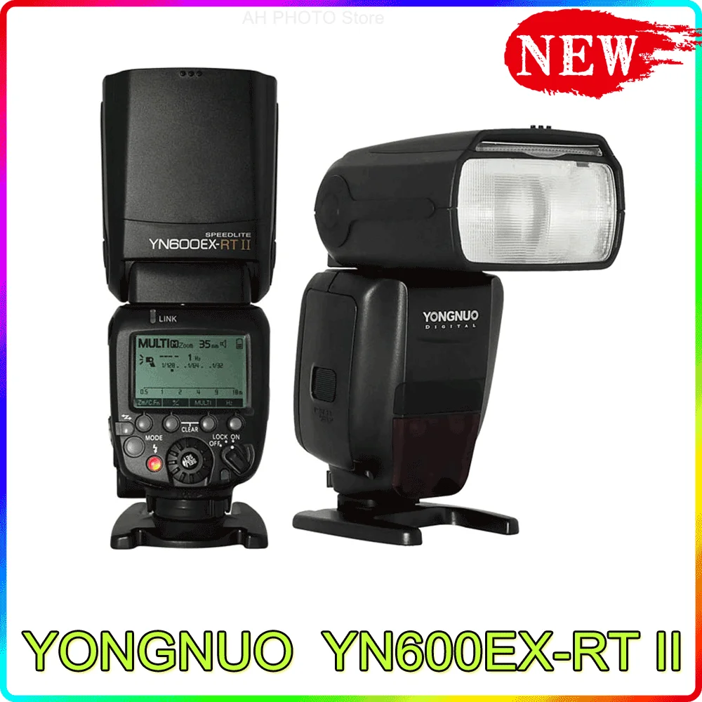 YONGNUO Flash YN600EX-RT II 2,4G Wireless HSS 1/8000s Master TTL Speedlite для вспышки Canon
YONGNUO Flash YN600EX-RT II 2,4G Wireless HSS 1/8000s Master TTL Speedlite для вспышки Canon