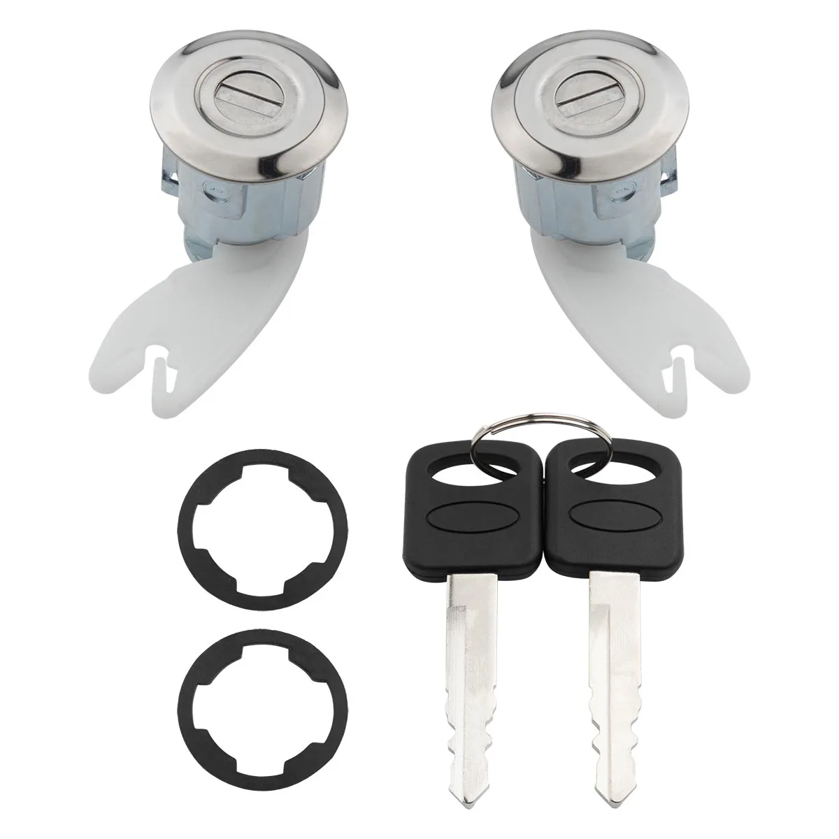 Door Lock Cylinder with 2 Key Blanks For Ford Mercury Lincoln F87Z7821990BA 
Door Lock Cylinder with 2 Key Blanks For Ford Mercury Lincoln F87Z7821990BA