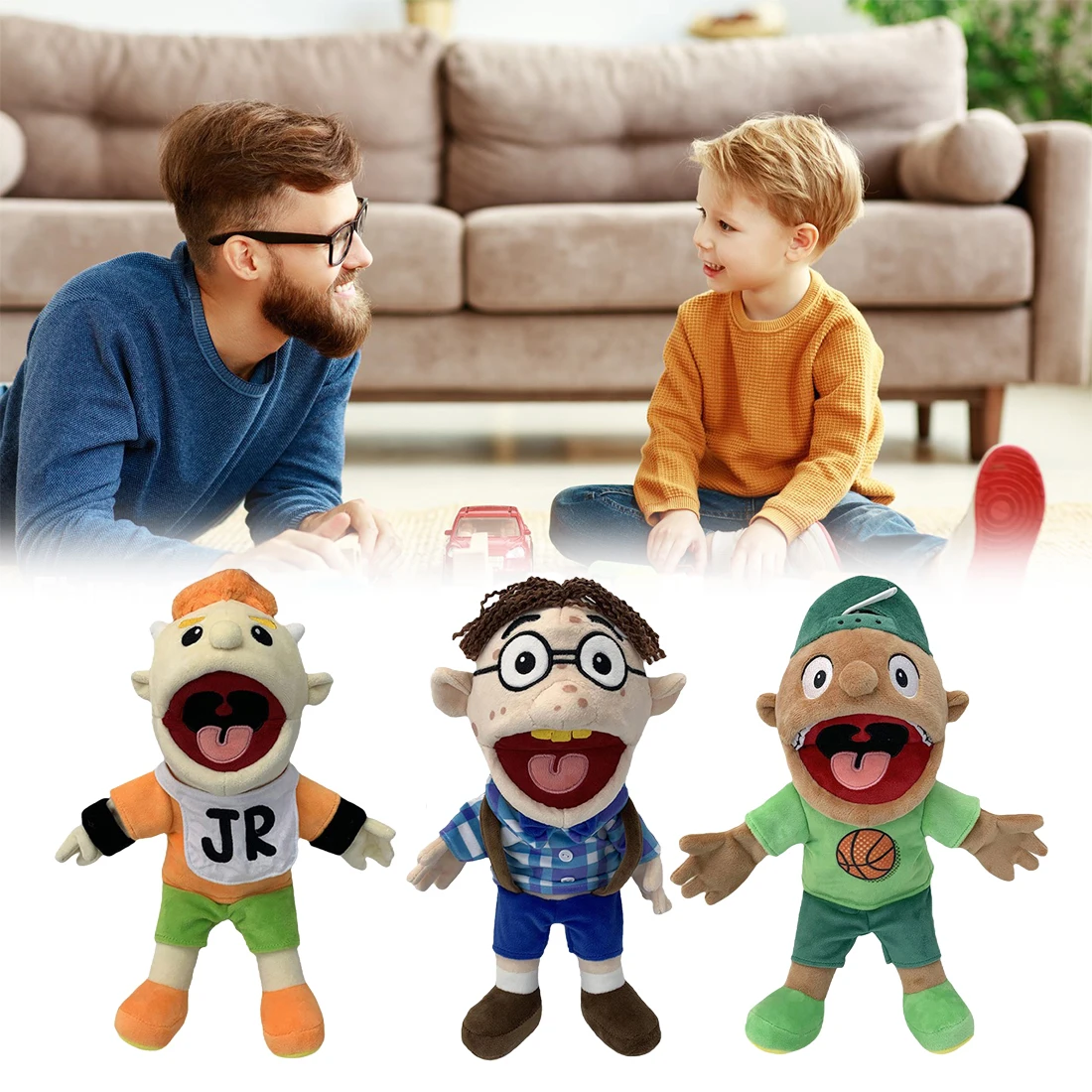 Hand Puppet Stuffed Dolls Joseph Junior Muppet Plush Toy Figurine Soft Sleeping Pillow Parent-child Activity Gift for Children
Hand Puppet Stuffed Dolls Joseph Junior Muppet Plush Toy Figurine Soft Sleeping Pillow Parent-child Activity Gift for Children