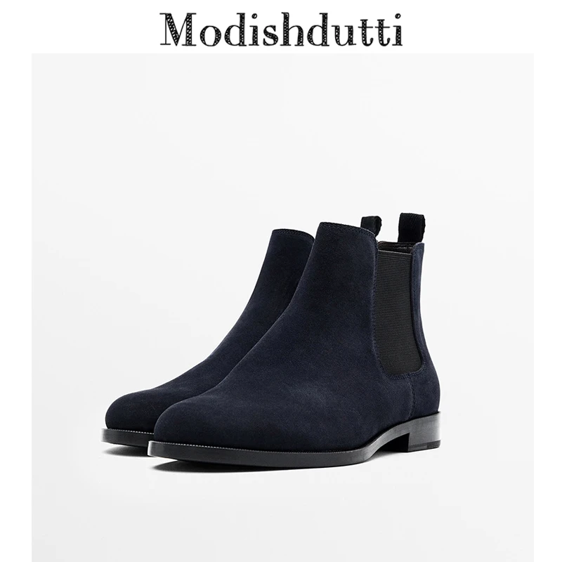 Modishdutti 2022 Autumn Winter Fashion Men Genuine Leather Round Head Suede Shoes
Modishdutti 2022 Autumn Winter Fashion Men Genuine Leather Round Head Suede Shoes