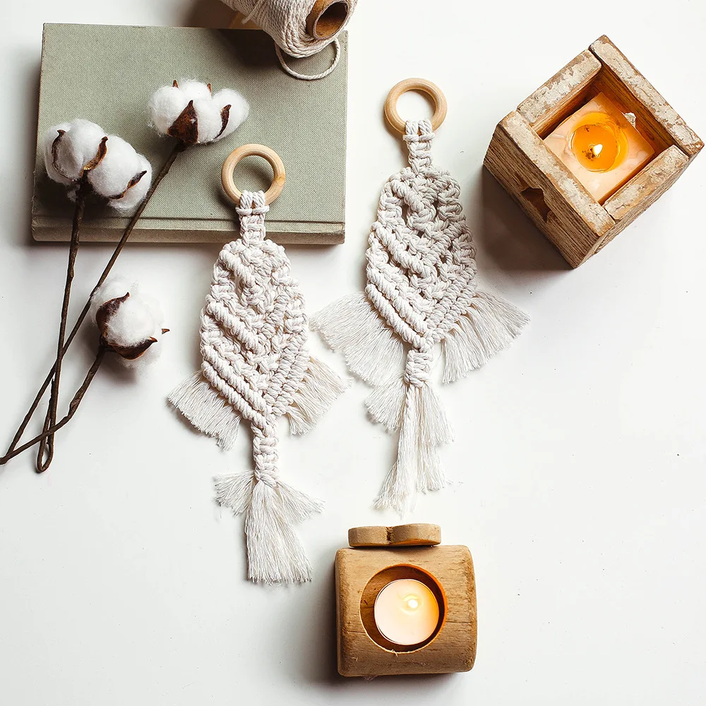 Nordic Style Small Tapestry Hand-Woven Tassel Creative Wall Hanging Decoration Home Decor Boho Bedroom Weaving Pendant 2022
Nordic Style Small Tapestry Hand-Woven Tassel Creative Wall Hanging Decoration Home Decor Boho Bedroom Weaving Pendant 2022