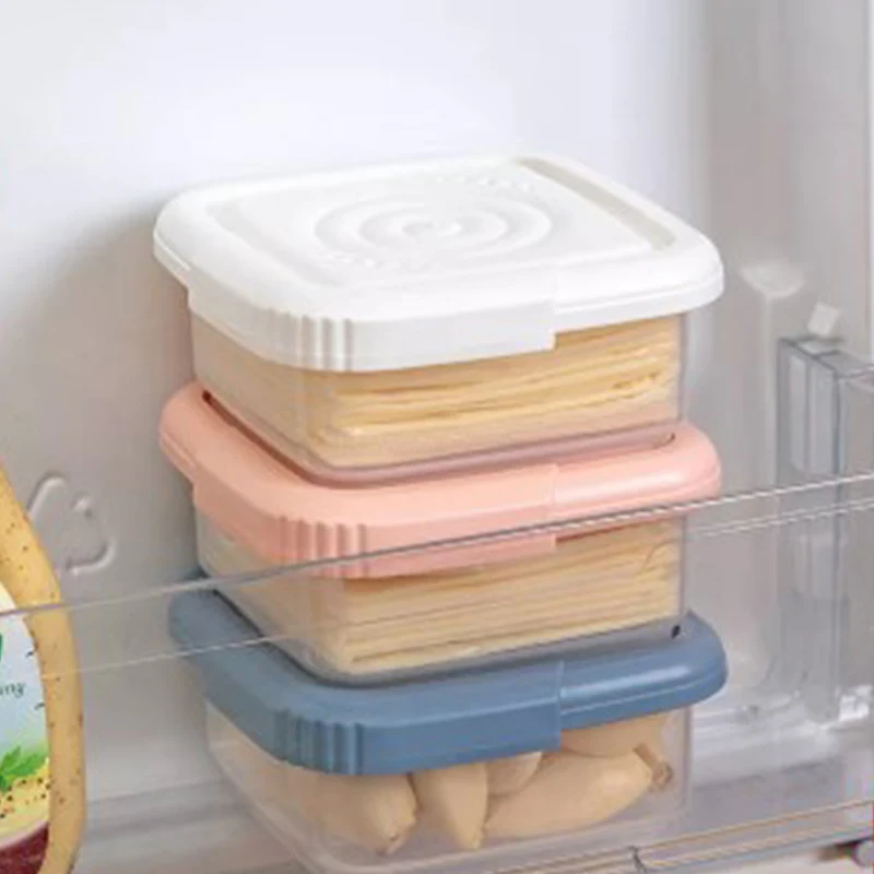 Cheese Slice Storage Box Refrigerator Onion Ginger Garlic Preservation Box Transparent With Lid Butter Block Storage Box
Cheese Slice Storage Box Refrigerator Onion Ginger Garlic Preservation Box Transparent With Lid Butter Block Storage Box