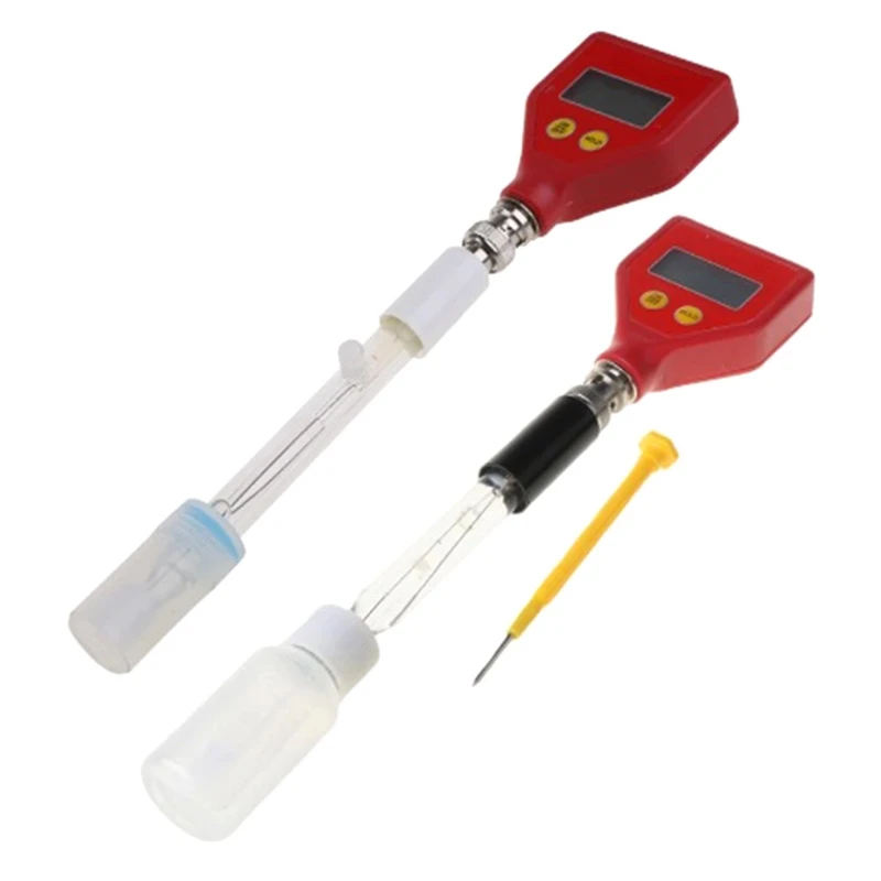 2Pcs High Resolution PH Meter Digital PH Tester LCD Display Data Hold Forcheese Milk PH Tester -PH-98108 & PH-98106
2Pcs High Resolution PH Meter Digital PH Tester LCD Display Data Hold Forcheese Milk PH Tester -PH-98108 & PH-98106