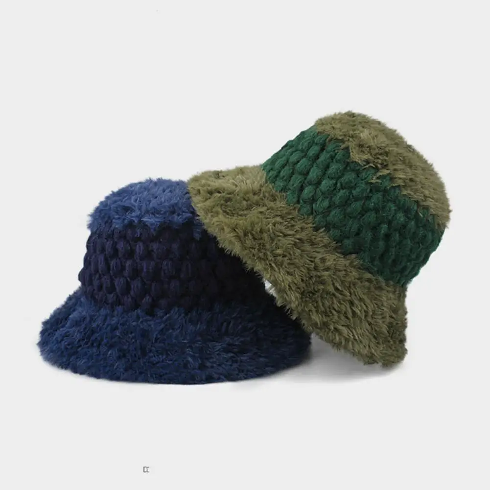 Stylish Thermal Hat Crochet Super Soft Ladies Hat Hand-woven Contrast Color Bucket Hat
Stylish Thermal Hat Crochet Super Soft Ladies Hat Hand-woven Contrast Color Bucket Hat