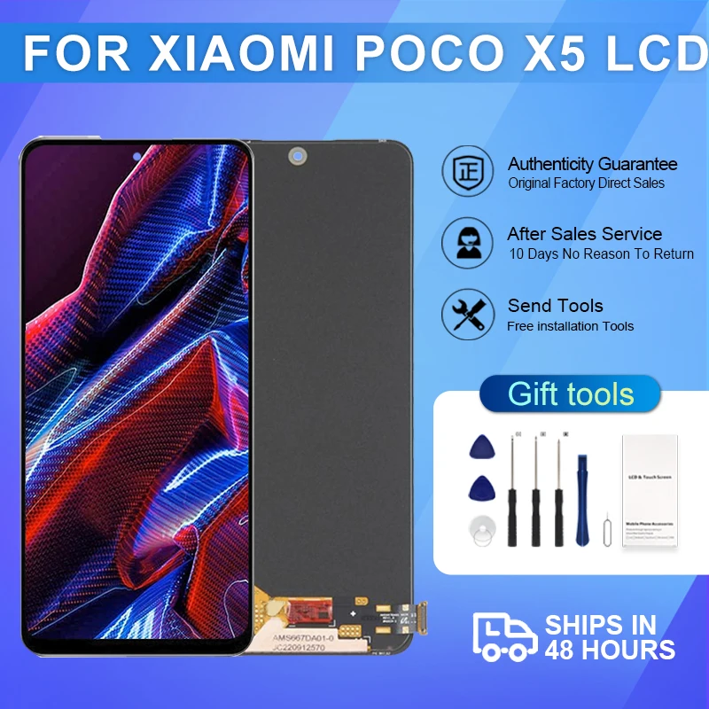 1Pcs 6.67 Inch 22111317PG Display For Xiaomi Poco X5 Lcd Touch Panel Screen Digitizer Assembly Free Shipping With Tools
1Pcs 6.67 Inch 22111317PG Display For Xiaomi Poco X5 Lcd Touch Panel Screen Digitizer Assembly Free Shipping With Tools