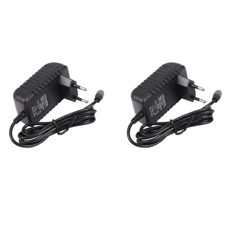 2X Ac/Dc 12V 2A 24W Power Supply Adapter Transformer For 5050 3528 LED Strip Light EU Plug
2X Ac/Dc 12V 2A 24W Power Supply Adapter Transformer For 5050 3528 LED Strip Light EU Plug