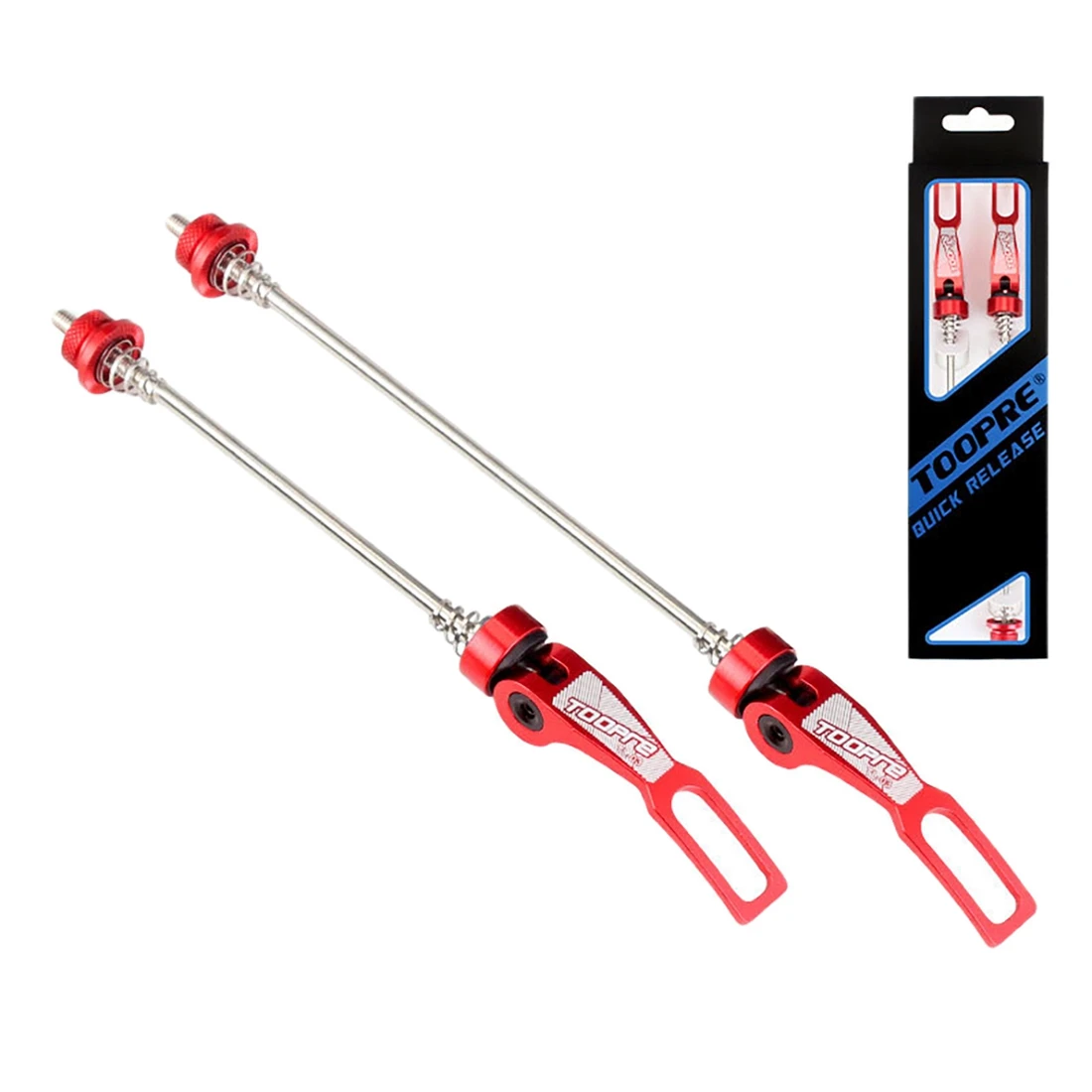 TOOPRE Bike Hub Quick Release Lever MTB Road Bike Wheel Hub Quick Release Skewers Front Rear Axis Skewer Bolt Lever Red
TOOPRE Bike Hub Quick Release Lever MTB Road Bike Wheel Hub Quick Release Skewers Front Rear Axis Skewer Bolt Lever Red