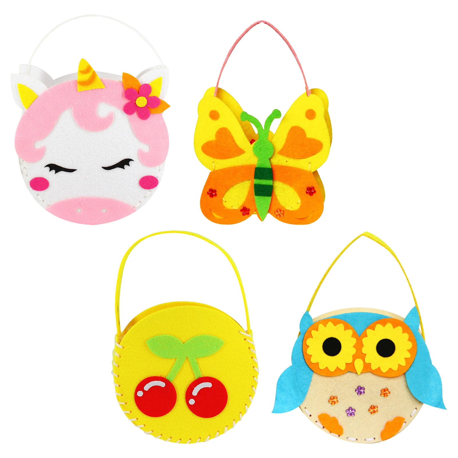Kit Bag Felt Kids Sewing Craftkits Diy Crafts Girls Handbageducational Material Non Woven Sets Childrens Making Sew Kid Set
Kit Bag Felt Kids Sewing Craftkits Diy Crafts Girls Handbageducational Material Non Woven Sets Childrens Making Sew Kid Set