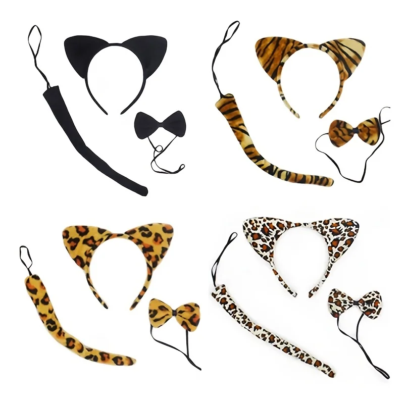 3pcs/set Festival Party Cartoon Cat Ear Tail Tie Set Children's Day Girl Costume Cosplay Headwear
3pcs/set Festival Party Cartoon Cat Ear Tail Tie Set Children's Day Girl Costume Cosplay Headwear