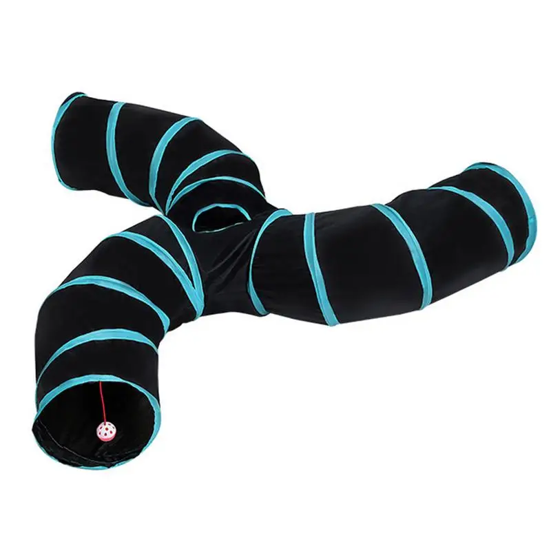 Cat Tunnel For Indoor Cats Collapsible 3-Way Pet Play Tunnel Play Toy Pet Play Tunnel Tube With Storage Bag For Cats Puppy
Cat Tunnel For Indoor Cats Collapsible 3-Way Pet Play Tunnel Play Toy Pet Play Tunnel Tube With Storage Bag For Cats Puppy