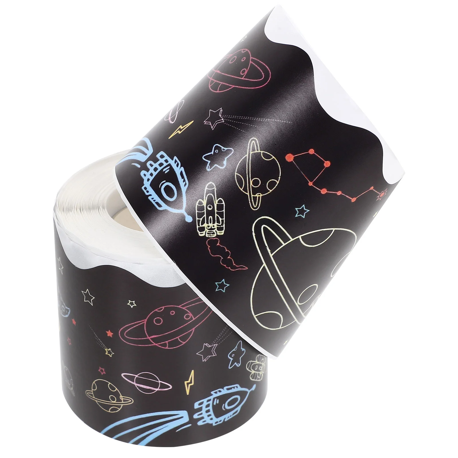Space Border Sticker Bulletin Board Borders Decor Trim Delicate Removable Wear-resistant Coated Paper Stickers
Space Border Sticker Bulletin Board Borders Decor Trim Delicate Removable Wear-resistant Coated Paper Stickers
