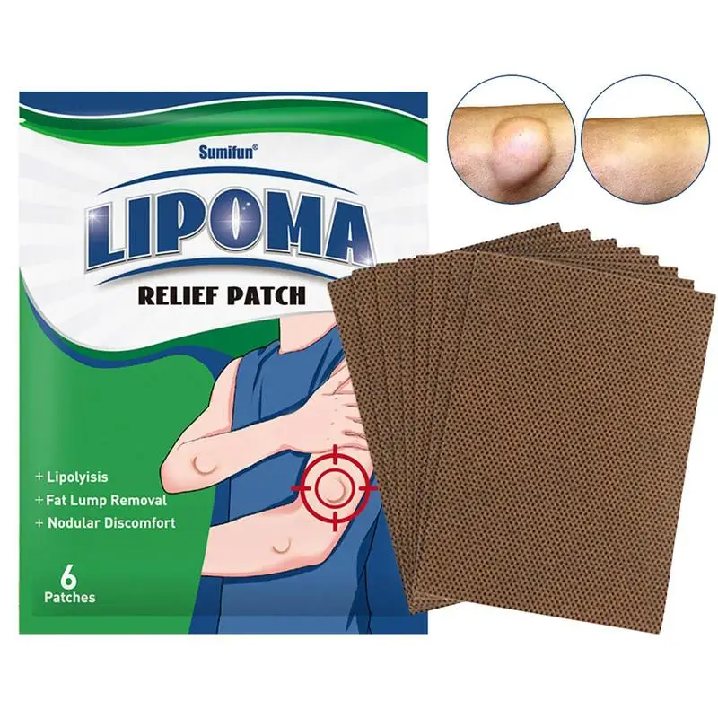 6pcs Natural Herbal Lipoma Removal Patch Reduce Inflammation Subcutaneous Lumps Swelling Nodular Relief Anti-Swelling Plaster
6pcs Natural Herbal Lipoma Removal Patch Reduce Inflammation Subcutaneous Lumps Swelling Nodular Relief Anti-Swelling Plaster