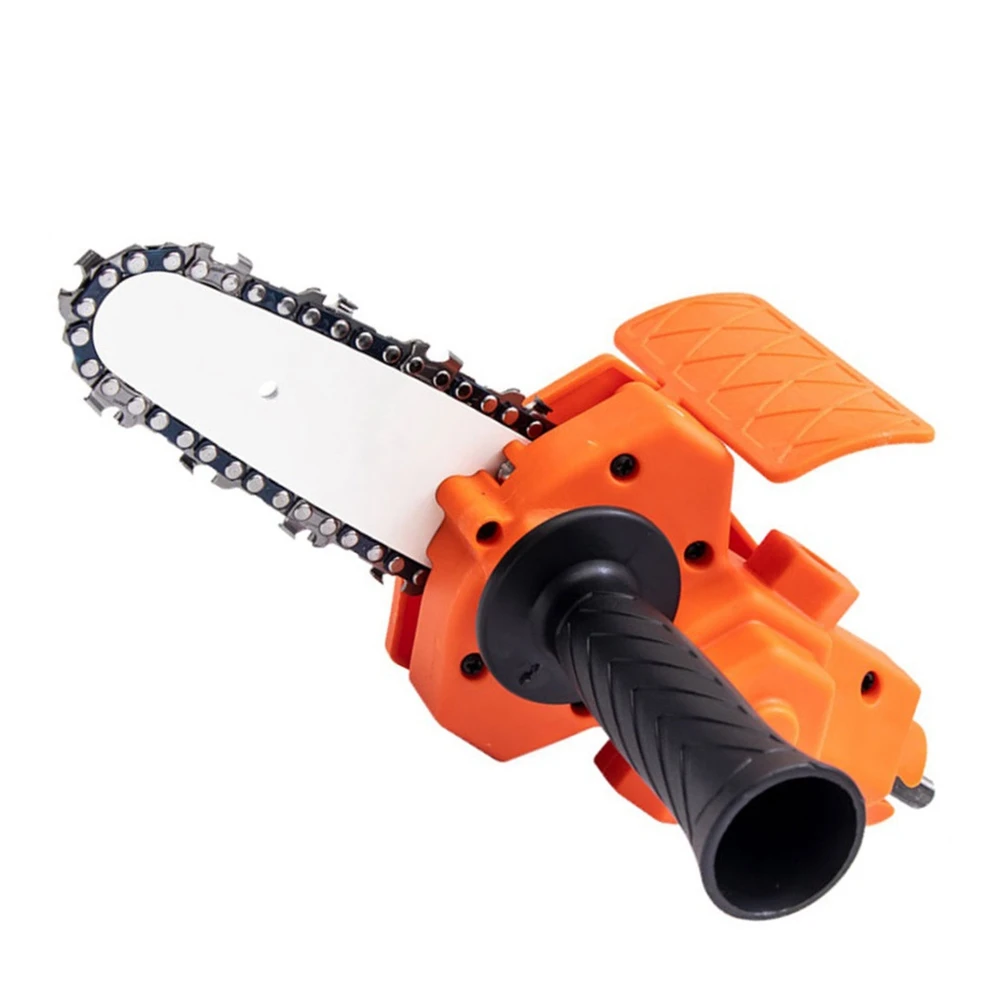Electric Drill Converter Into Electric Saw with 4 Inch Chain Mini Handheld Chain Saw Conversion Bracket Orange
Electric Drill Converter Into Electric Saw with 4 Inch Chain Mini Handheld Chain Saw Conversion Bracket Orange