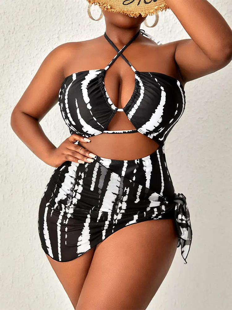 2023 New Large Sexy Mesh Three Piece Bikini European and American Neck Hot Spring One Piece Swimwear
2023 New Large Sexy Mesh Three Piece Bikini European and American Neck Hot Spring One Piece Swimwear